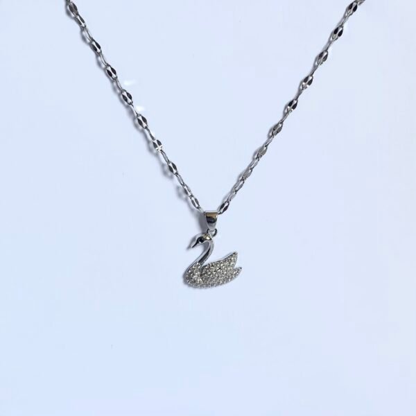 Colar cisne - Aço inox